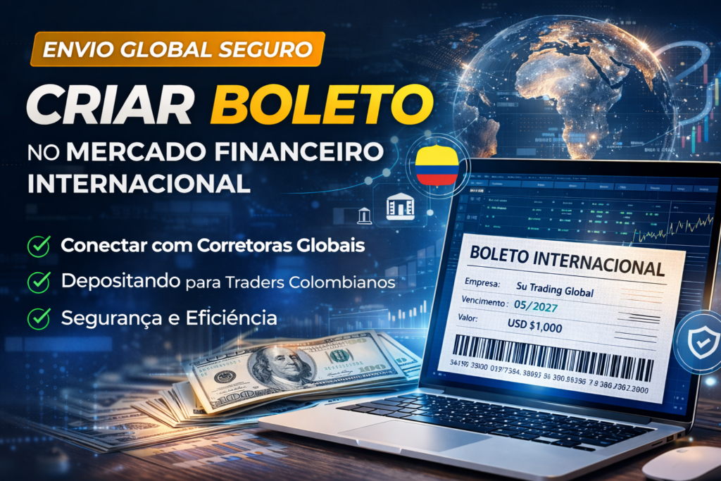 Criar Boleto Fake no Mercado Financeiro Internacional